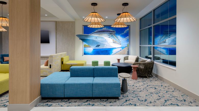 <b>Hilton Garden Inn Cape Canaveral Lobby</b>. Images powered by <a href="https://www.leonardoworldwide.com/" title="Leonardo Worldwide" target="_blank">Leonardo</a>.
