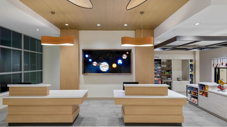 <b>Hilton Garden Inn Cape Canaveral Lobby</b>. Images powered by <a href="https://www.leonardoworldwide.com/" title="Leonardo Worldwide" target="_blank">Leonardo</a>.