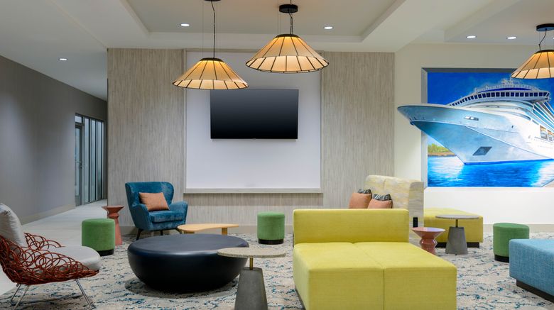 <b>Hilton Garden Inn Cape Canaveral Lobby</b>. Images powered by <a href="https://www.leonardoworldwide.com/" title="Leonardo Worldwide" target="_blank">Leonardo</a>.