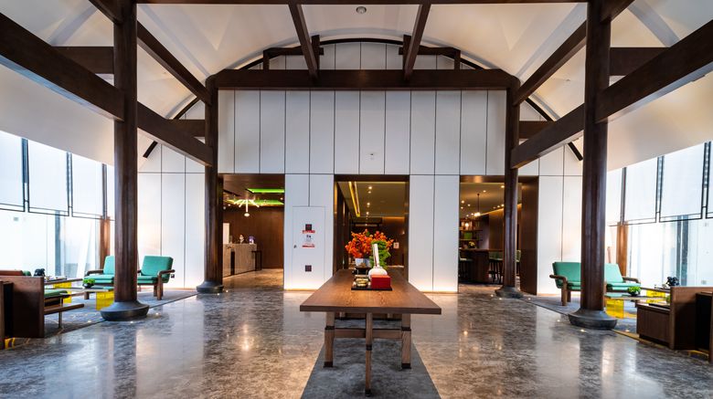 <b>Hampton by Hilton Hangzhou West Lake Lobby</b>. Images powered by <a href="https://www.leonardoworldwide.com/" title="Leonardo Worldwide" target="_blank">Leonardo</a>.