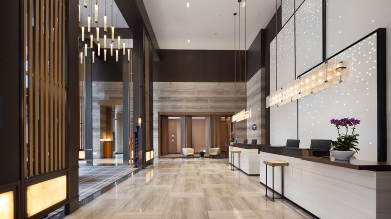 <b>Hampton by Hilton Dongguan Songshan Lake Lobby</b>. Images powered by <a href="https://www.leonardoworldwide.com/" title="Leonardo Worldwide" target="_blank">Leonardo</a>.