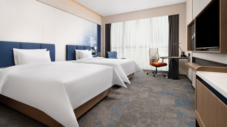 <b>Hampton Baiyun Airport Room</b>. Images powered by <a href="https://www.leonardoworldwide.com/" title="Leonardo Worldwide" target="_blank">Leonardo</a>.