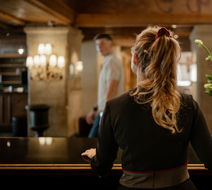 Palace Hotel Gstaad Lobby