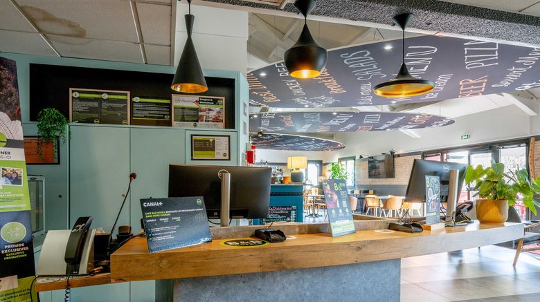 <b>B&B Hotel Bordeaux Merignac Aeroport Lobby</b>. Images powered by <a href="https://www.leonardoworldwide.com/" title="Leonardo Worldwide" target="_blank">Leonardo</a>.