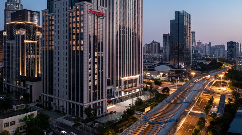 <b>Hampton Wuhan East Lake Chuhe Hanjie Exterior</b>. Images powered by <a href="https://www.leonardoworldwide.com/" title="Leonardo Worldwide" target="_blank">Leonardo</a>.