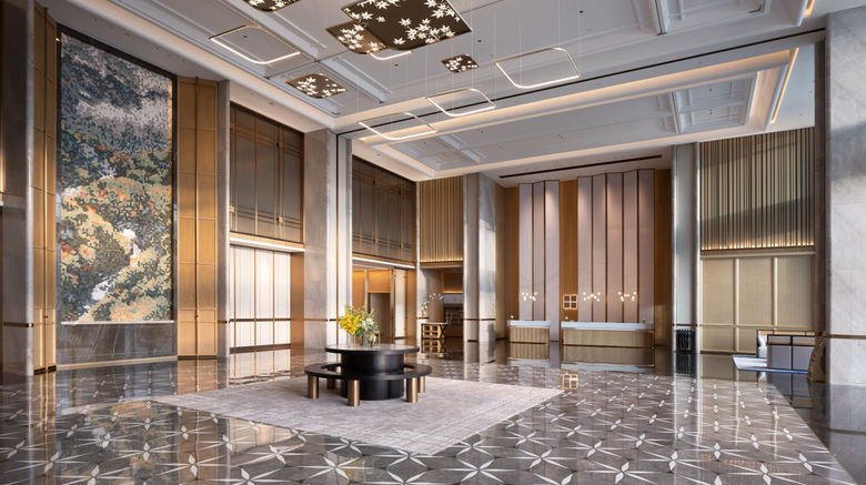 <b>Hilton Garden Inn Bazhong Lobby</b>. Images powered by <a href="https://www.leonardoworldwide.com/" title="Leonardo Worldwide" target="_blank">Leonardo</a>.