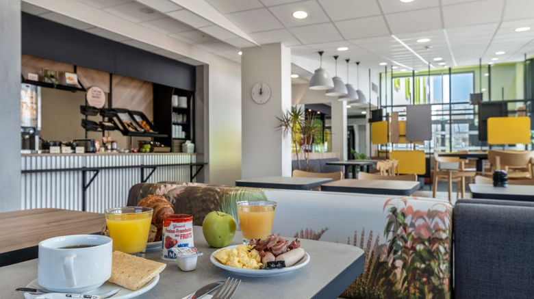 <b>B&B Hotel Saintes Restaurant</b>. Images powered by <a href="https://www.leonardoworldwide.com/" title="Leonardo Worldwide" target="_blank">Leonardo</a>.
