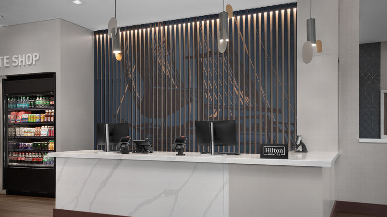 <b>Homewood Suites by Hilton Portsmouth Dow Lobby</b>. Images powered by <a href="https://www.leonardoworldwide.com/" title="Leonardo Worldwide" target="_blank">Leonardo</a>.