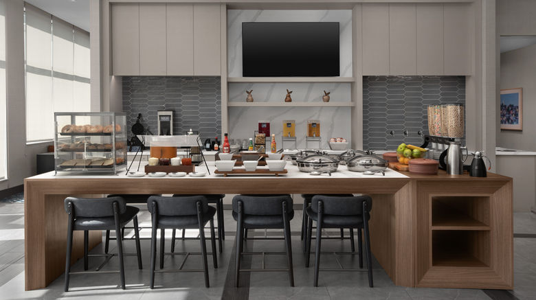 <b>Homewood Suites by Hilton Portsmouth Dow Restaurant</b>. Images powered by <a href="https://www.leonardoworldwide.com/" title="Leonardo Worldwide" target="_blank">Leonardo</a>.
