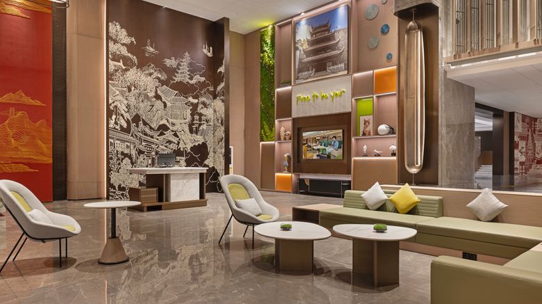 <b>Home2 Suites Chongqing Zhongzhou Lobby</b>. Images powered by <a href="https://www.leonardoworldwide.com/" title="Leonardo Worldwide" target="_blank">Leonardo</a>.
