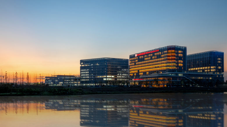 Hilton Garden Inn Eco-Tech Zone Exterior. Images powered by <a href="https://www.leonardoworldwide.com" target="_blank" rel="noopener">Leonardo</a>.