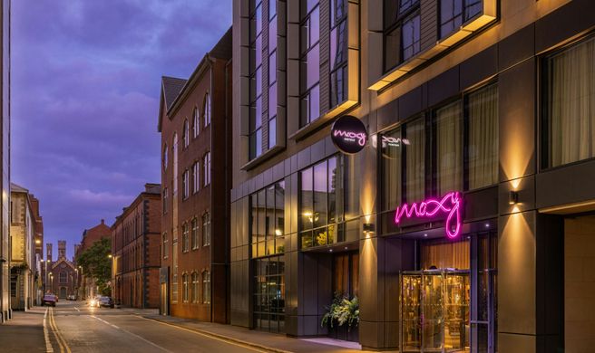 Moxy Belfast City Exterior