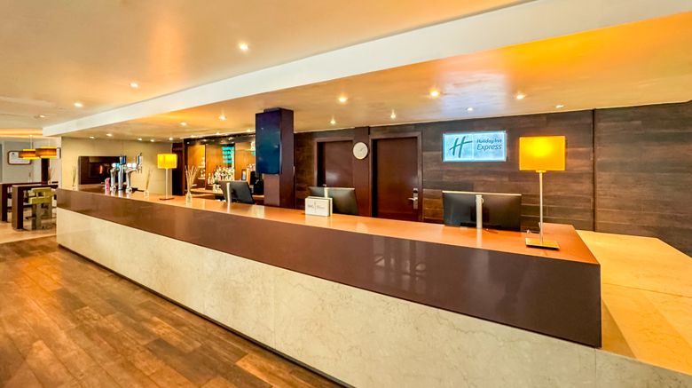 <b>Holiday Inn Express London-Stratford Exterior</b>. Images powered by <a href="https://www.leonardoworldwide.com/" title="Leonardo Worldwide" target="_blank">Leonardo</a>.