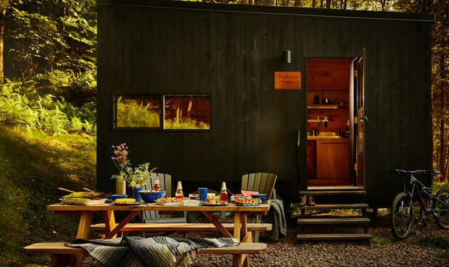 Postcard Cabins Machimoodus, Outdoor Exterior