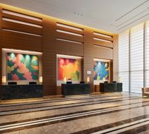 Sheraton Grand Hiroshima Hotel Lobby
