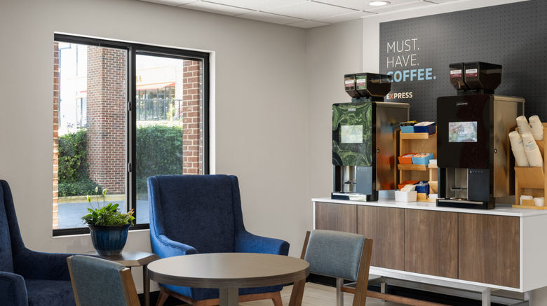 <b>Holiday Inn Express Hotel & Suites Restaurant</b>. Images powered by <a href="https://www.leonardoworldwide.com/" title="Leonardo Worldwide" target="_blank">Leonardo</a>.