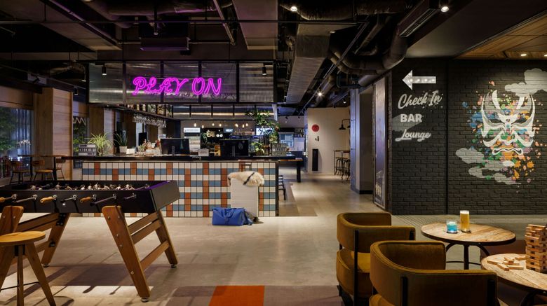 <b>MOXY Tokyo Kinshicho Lobby</b>. Images powered by <a href="https://www.leonardoworldwide.com/" title="Leonardo Worldwide" target="_blank">Leonardo</a>.