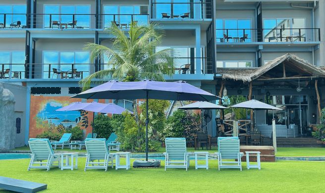 Palau Central Hotel Exterior