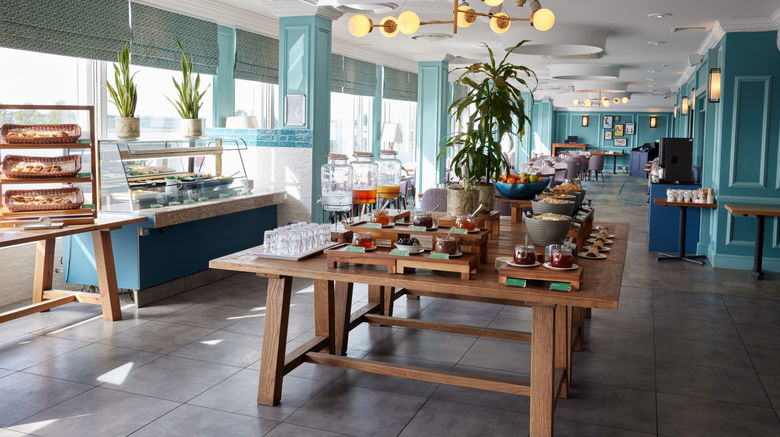 <b>Thistle London Heathrow Terminal 5 Restaurant</b>. Images powered by <a href="https://www.leonardoworldwide.com/" title="Leonardo Worldwide" target="_blank">Leonardo</a>.