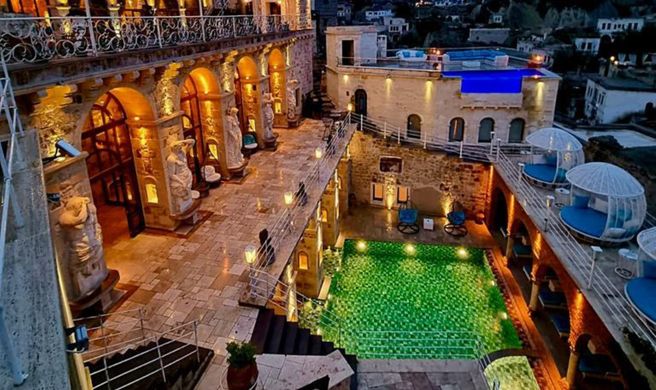 Elika Cave Suites Exterior