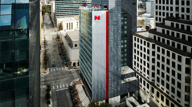 <b>citizenM Austin Downtown Exterior</b>. Images powered by <a href="https://www.leonardoworldwide.com/" title="Leonardo Worldwide" target="_blank">Leonardo</a>.