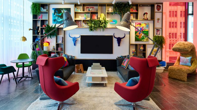 <b>citizenM Austin Downtown Lobby</b>. Images powered by <a href="https://www.leonardoworldwide.com/" title="Leonardo Worldwide" target="_blank">Leonardo</a>.