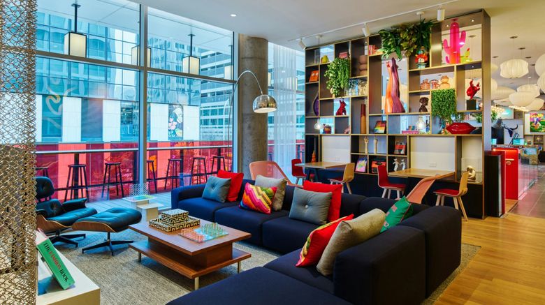 <b>citizenM Austin Downtown Lobby</b>. Images powered by <a href="https://www.leonardoworldwide.com/" title="Leonardo Worldwide" target="_blank">Leonardo</a>.