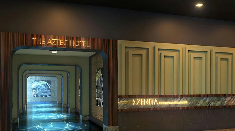 <b>Aztec Hotel San Antonio Restaurant</b>. Images powered by <a href="https://www.leonardoworldwide.com/" title="Leonardo Worldwide" target="_blank">Leonardo</a>.
