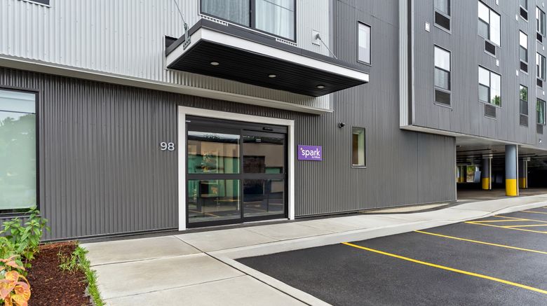 <b>Spark Hilton Essex JCT Burlington Exterior</b>. Images powered by <a href="https://www.leonardoworldwide.com/" title="Leonardo Worldwide" target="_blank">Leonardo</a>.