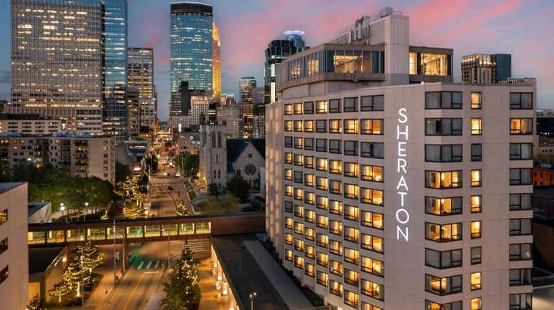 <b>Sheraton Minneapolis Downtown Conv Ctr Exterior</b>. Images powered by <a href="https://www.leonardoworldwide.com/" title="Leonardo Worldwide" target="_blank">Leonardo</a>.