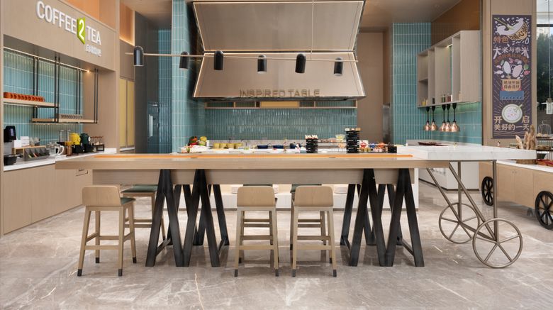 <b>Home2 Suites by Hilton Xiangyang Restaurant</b>. Images powered by <a href="https://www.leonardoworldwide.com/" title="Leonardo Worldwide" target="_blank">Leonardo</a>.