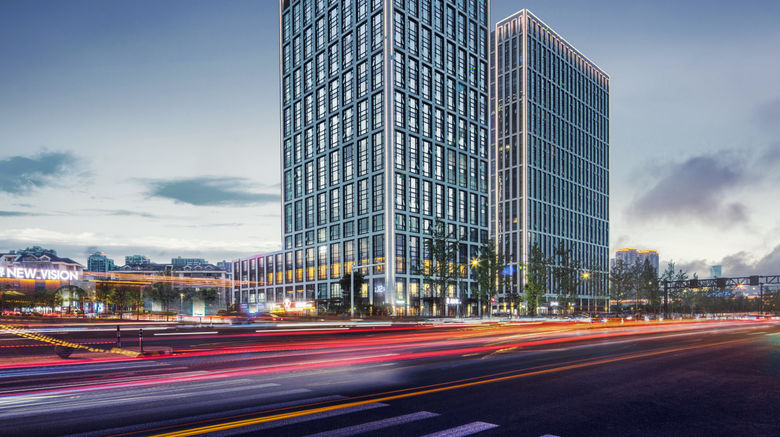 <b>Hampton by Hilton Hangzhou Binjiang Exterior</b>. Images powered by <a href="https://www.leonardoworldwide.com/" title="Leonardo Worldwide" target="_blank">Leonardo</a>.