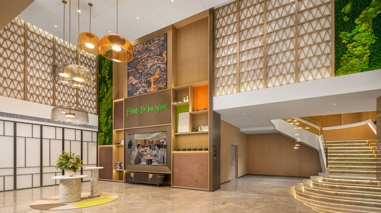 <b>Home2 Suites by Hilton Foshan Jiujiang Lobby</b>. Images powered by <a href="https://www.leonardoworldwide.com/" title="Leonardo Worldwide" target="_blank">Leonardo</a>.
