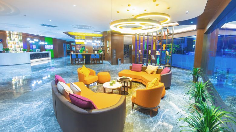 <b>Hampton by Hilton Suzhou Jinji Lake Lobby</b>. Images powered by <a href="https://www.leonardoworldwide.com/" title="Leonardo Worldwide" target="_blank">Leonardo</a>.