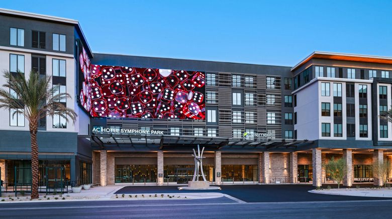 <b>AC Hotel Las Vegas Symphony Park Exterior</b>. Images powered by <a href="https://www.leonardoworldwide.com/" title="Leonardo Worldwide" target="_blank">Leonardo</a>.