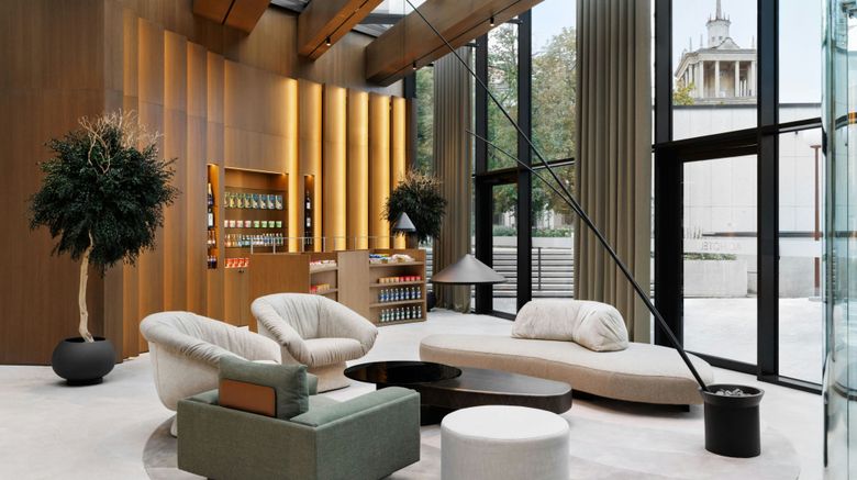 <b>AC Hotel by Marriott Vilnius Lobby</b>. Images powered by <a href="https://www.leonardoworldwide.com/" title="Leonardo Worldwide" target="_blank">Leonardo</a>.