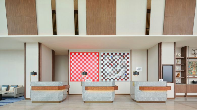 <b>Four Points Bekasi Lobby</b>. Images powered by <a href="https://www.leonardoworldwide.com/" title="Leonardo Worldwide" target="_blank">Leonardo</a>.