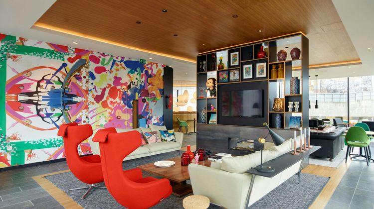 citizenM London Shoreditch Lobby