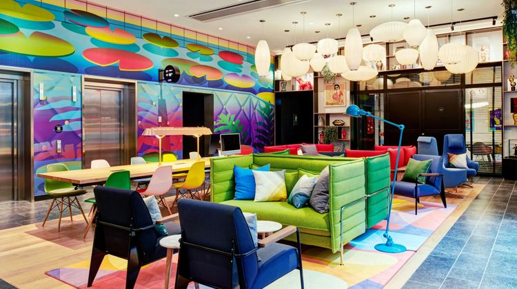 citizenM Paris Opera Hotel Lobby