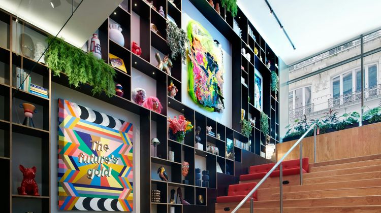 citizenM Paris Opera Hotel Lobby