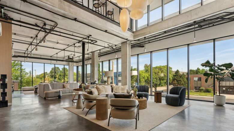 <b>Placemakr Salt Lake City Lobby</b>. Images powered by <a href="https://www.leonardoworldwide.com/" title="Leonardo Worldwide" target="_blank">Leonardo</a>.