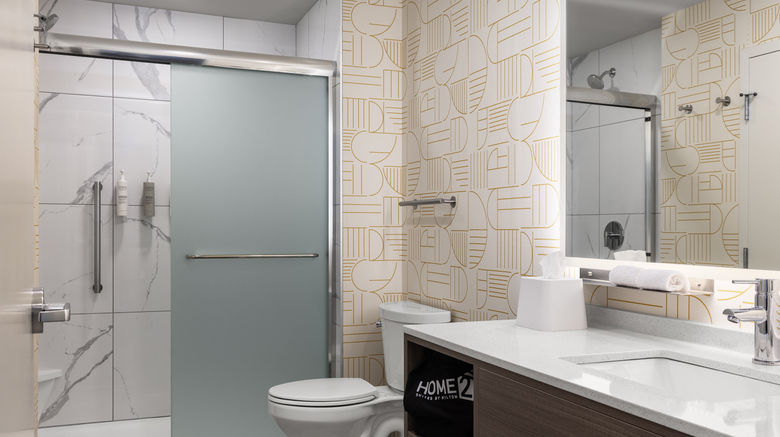 <b>Home2 Suites Woodstock Room</b>. Images powered by <a href="https://www.leonardoworldwide.com/" title="Leonardo Worldwide" target="_blank">Leonardo</a>.