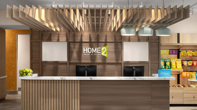 <b>Home2 Suites Woodstock Lobby</b>. Images powered by <a href="https://www.leonardoworldwide.com/" title="Leonardo Worldwide" target="_blank">Leonardo</a>.