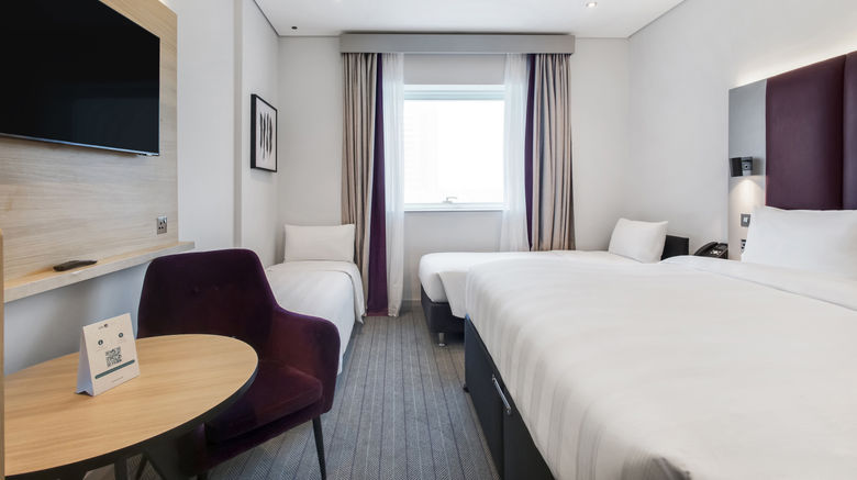 <b>Premier Inn Dubai International Exterior</b>. Images powered by <a href="https://www.leonardoworldwide.com/" title="Leonardo Worldwide" target="_blank">Leonardo</a>.