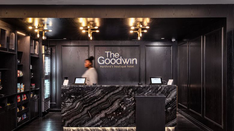 <b>Goodwin Hotel Lobby</b>. Images powered by <a href="https://www.leonardoworldwide.com/" title="Leonardo Worldwide" target="_blank">Leonardo</a>.