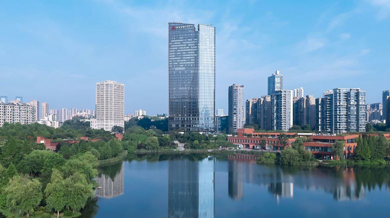 <b>Changsha Marriott Hotel West Exterior</b>. Images powered by <a href="https://www.leonardoworldwide.com/" title="Leonardo Worldwide" target="_blank">Leonardo</a>.