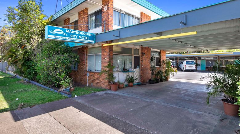 Maryborough City Motel Exterior. Images powered by <a href="https://www.leonardoworldwide.com" target="_blank" rel="noopener">Leonardo</a>.