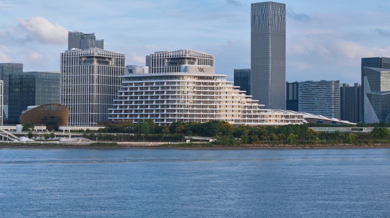 <b>Waldorf Astoria Qiantan Exterior</b>. Images powered by <a href="https://www.leonardoworldwide.com/" title="Leonardo Worldwide" target="_blank">Leonardo</a>.