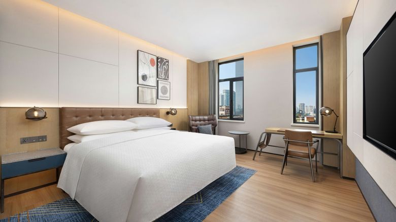 <b>Four Points Tianjin Jiefang Bridge Room</b>. Images powered by <a href="https://www.leonardoworldwide.com/" title="Leonardo Worldwide" target="_blank">Leonardo</a>.