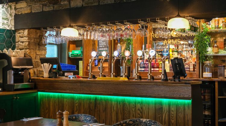 The Rockingham Arms Lobby